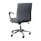 Flash Furniture Gray LeatherSoft Office Chair with Chrome Arms GO-21111B-GY-CHR-GG - alternate 10